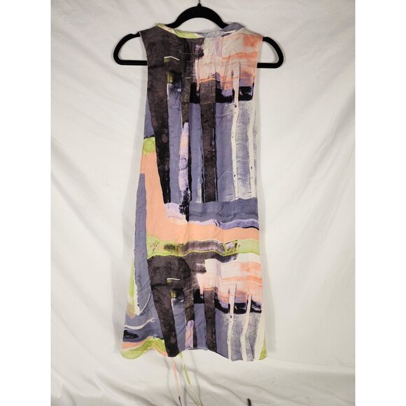 Simply Vera Wang Womens Dress Mod Style Old Money Retro 60'S Abstract M - Picture 4 of 4